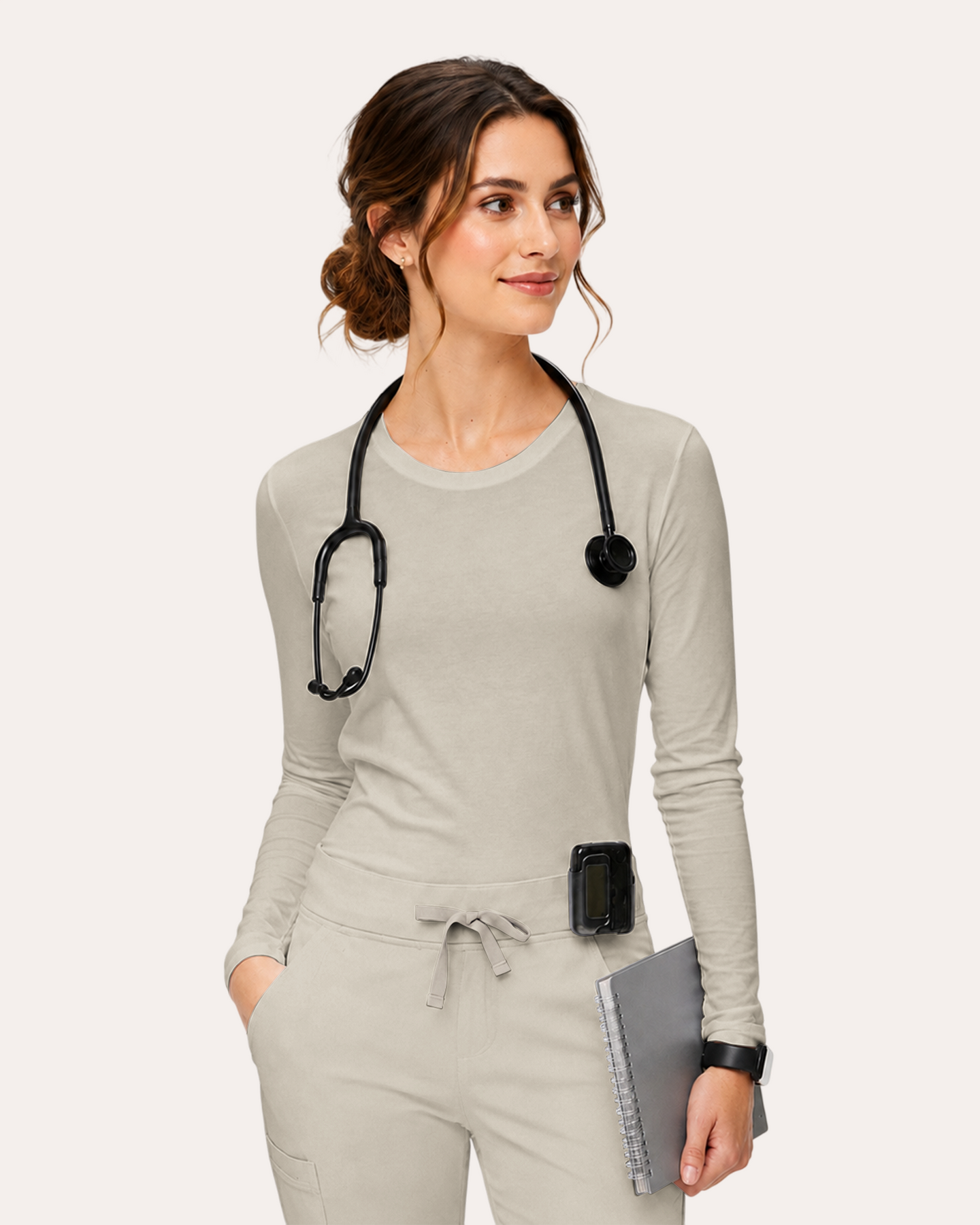 Women's Supersoft Long-Sleeve Underscrub Birch