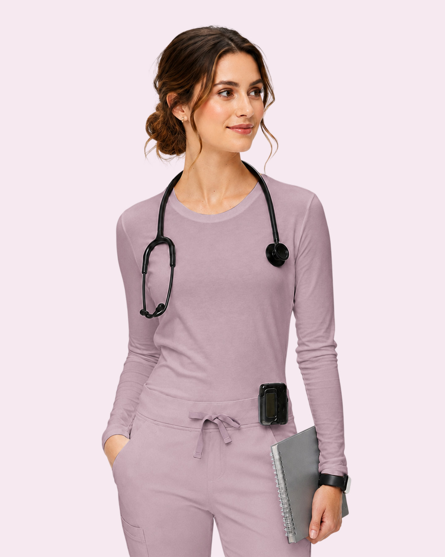 Women's Supersoft Long-Sleeve Underscrub Blossom