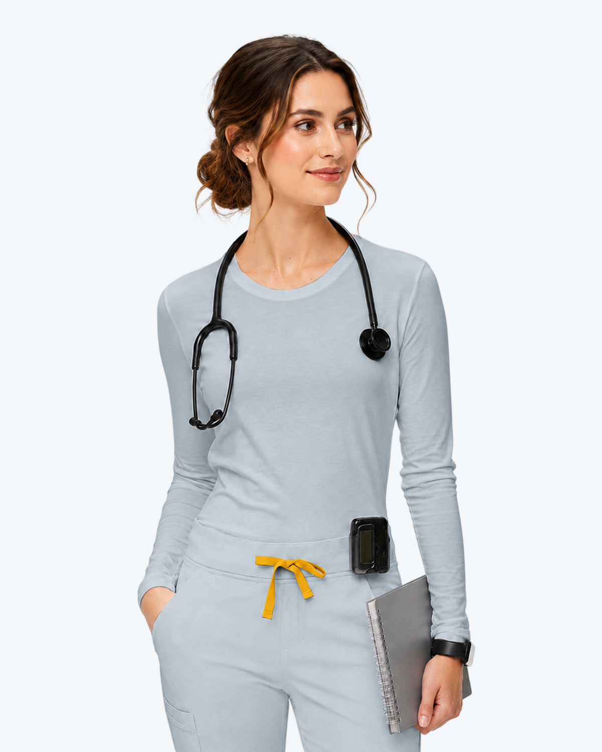 Supersoft Long-Sleeve Underscrub Plein Air