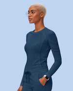 Women's Seamless Long-sleeve Underscrub Ocean