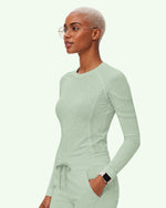 Women's Seamless Long-sleeve Underscrub Mint