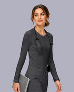 Women's Supersoft Long-Sleeve Underscrub Pewter