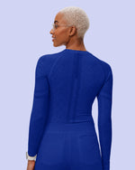 Women's Seamless Long-sleeve Underscrub Galaxy Blue