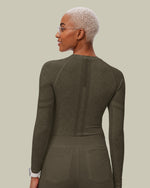 Women's Seamless Long-sleeve Underscrub Olive