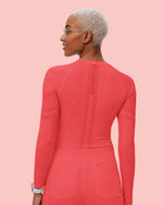 Women's Seamless Long-sleeve Underscrub Coral