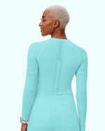 Women's Seamless Long-sleeve Underscrub Surf
