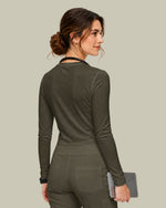 Women's Supersoft Long-Sleeve Underscrub Olive