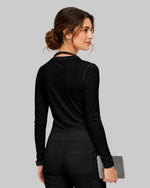 Women's Supersoft Long-Sleeve Underscrub Black