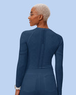 Women's Seamless Long-sleeve Underscrub Ocean