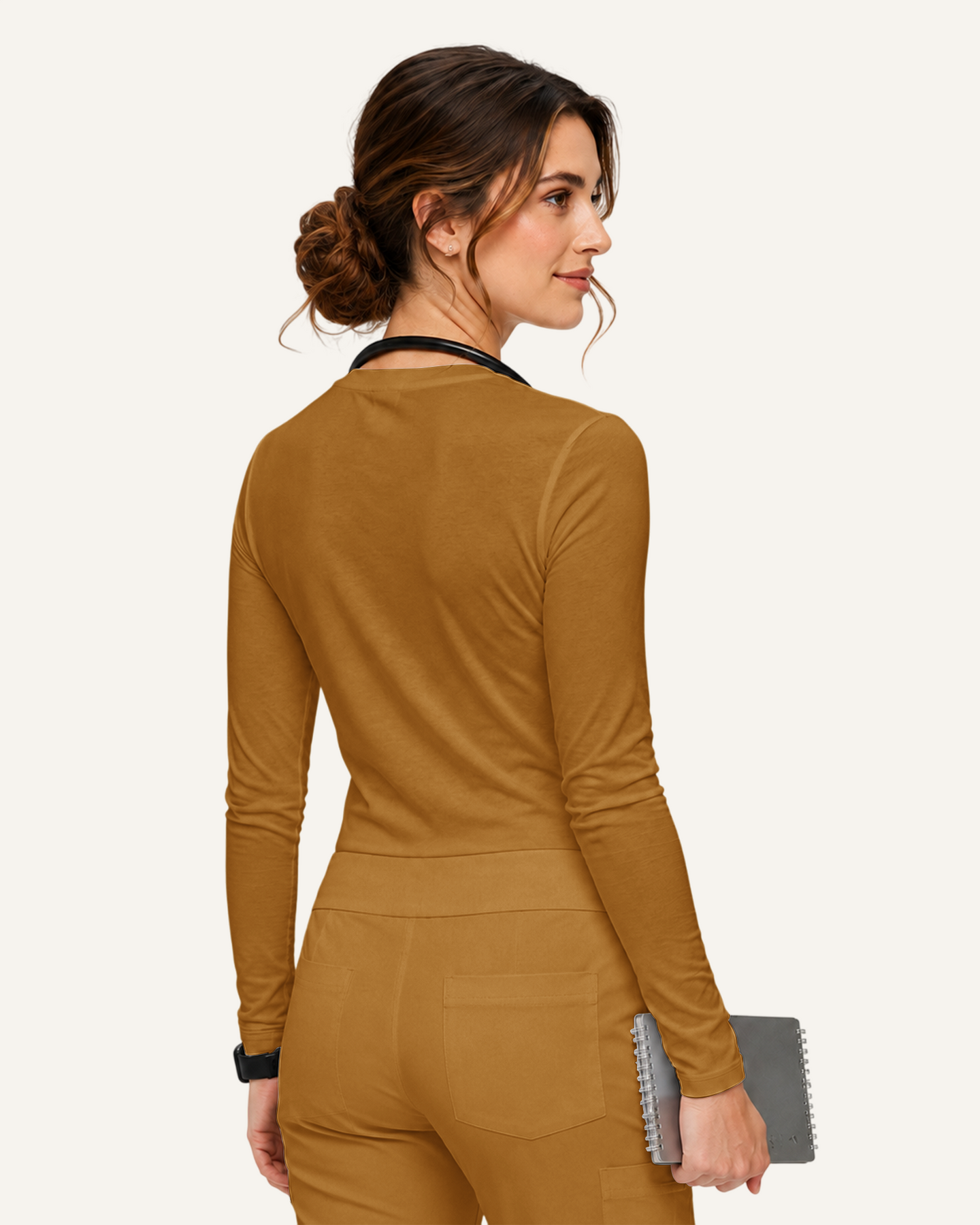 Women's Supersoft Long-Sleeve Underscrub Cider