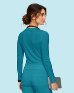 Women's Supersoft Long-Sleeve Underscrub Marina