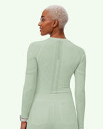 Women's Seamless Long-sleeve Underscrub Mint