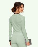 Women's Supersoft Long-Sleeve Underscrub Mint