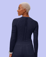 Women's Seamless Long-sleeve Underscrub Navy