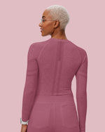 Women's Seamless Long-sleeve Underscrub Mauve
