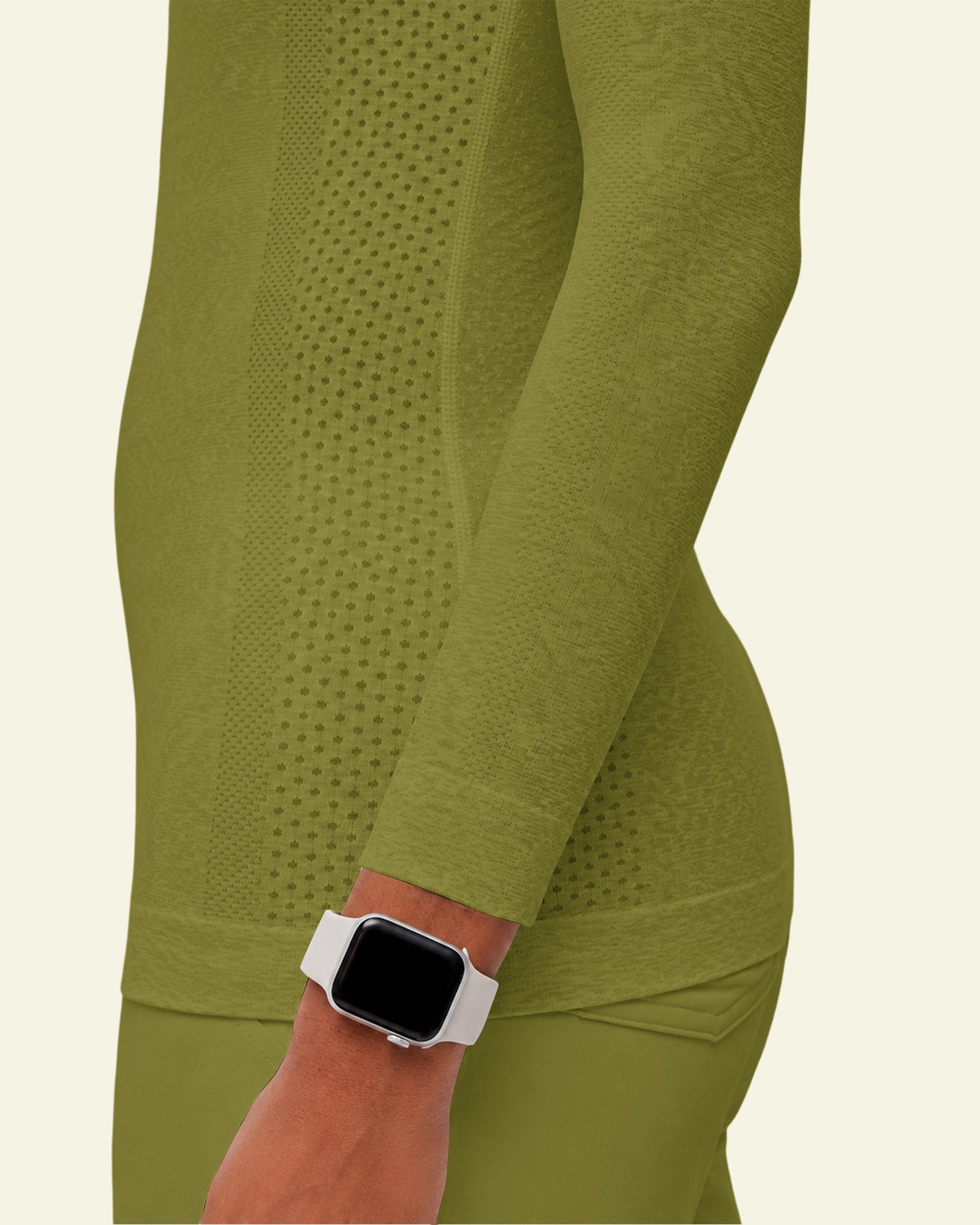 Women's Seamless Long-sleeve Underscrub Avocado