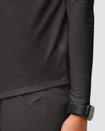 Women's Supersoft Long-Sleeve Underscrub Charcoal