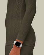 Women's Seamless Long-sleeve Underscrub Olive