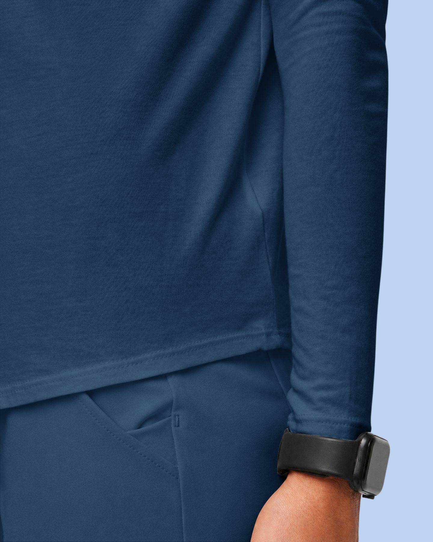 Women's Supersoft Long-Sleeve Underscrub Ocean