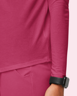 Women's Supersoft Long-Sleeve Underscrub Wild Berry