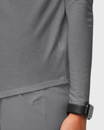 Women's Supersoft Long-Sleeve Underscrub Heather Gray
