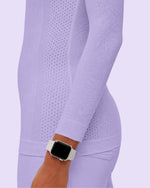 Women's Seamless Long-sleeve Underscrub Lavender