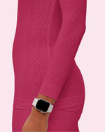 Women's Seamless Long-sleeve Underscrub Wild Berry