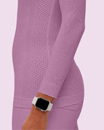 Women's Seamless Long-sleeve Underscrub Lilac