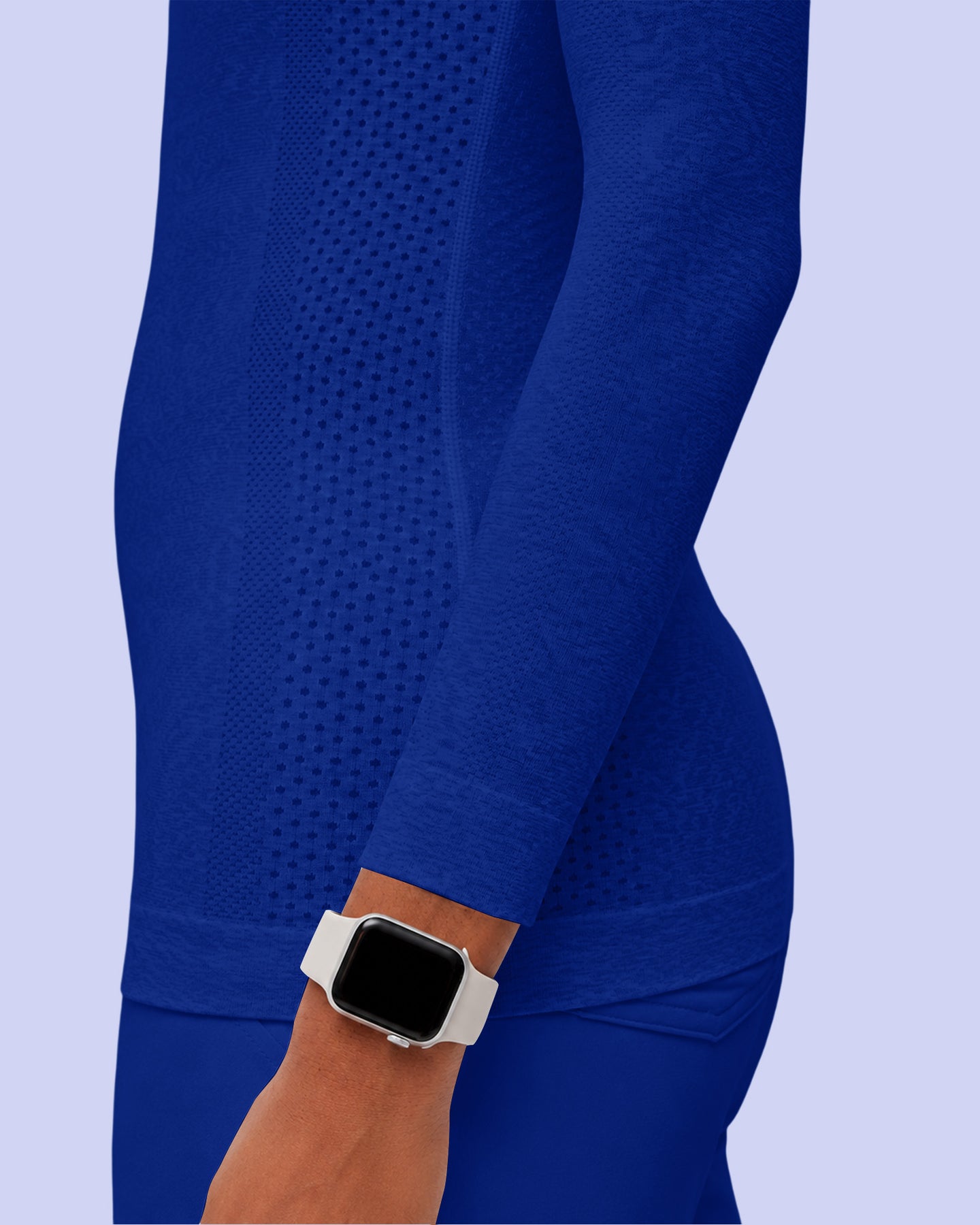 Women's Seamless Long-sleeve Underscrub Galaxy Blue