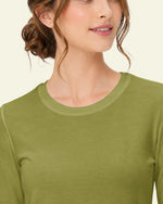 Women's Supersoft Long-Sleeve Underscrub Avocado