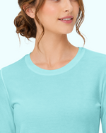 Women's Supersoft Long-Sleeve Underscrub Surf