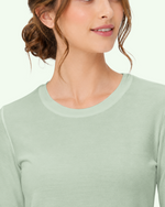 Women's Supersoft Long-Sleeve Underscrub Mint