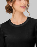 Women's Supersoft Long-Sleeve Underscrub Black