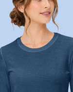 Women's Supersoft Long-Sleeve Underscrub Ocean
