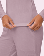 Women's Ribbed Long-Sleeve Underscrub Blossom