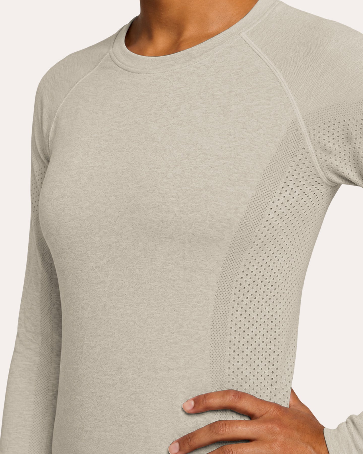 Women's Seamless Long-sleeve Underscrub Birch