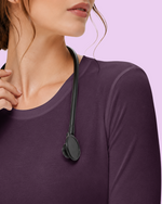 Women's Supersoft Long-Sleeve Underscrub Deep Eggplant