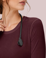 Women's Supersoft Long-Sleeve Underscrub Burgundy