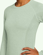 Women's Seamless Long-sleeve Underscrub Mint