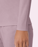 Women's Ribbed Long-Sleeve Underscrub Blossom