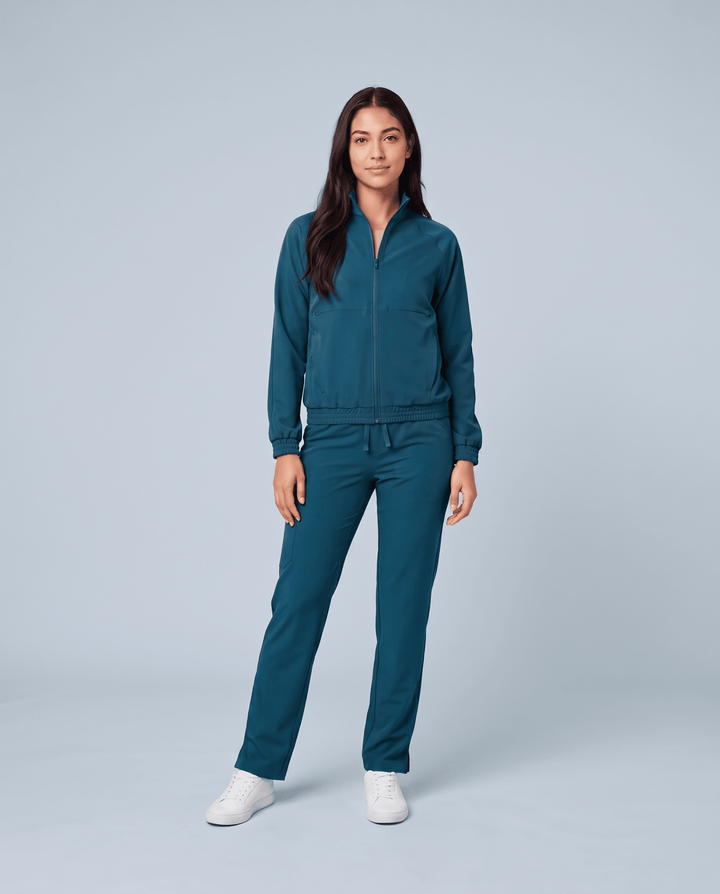 Modern Scrub Jacket Caribbean Blue