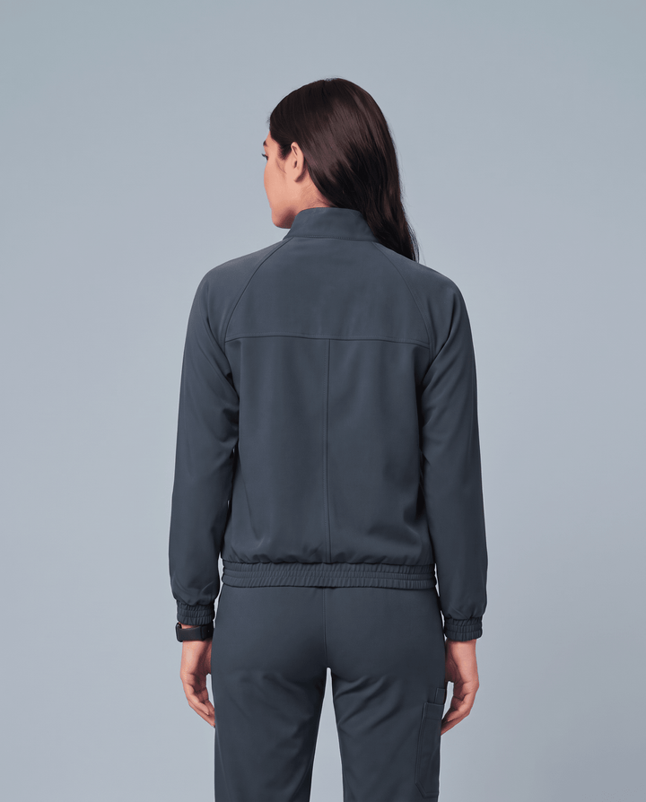 Modern Scrub Jacket Dark Harbor