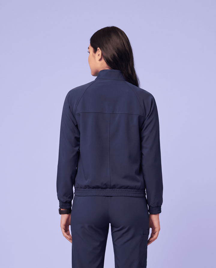 Modern Scrub Jacket Navy