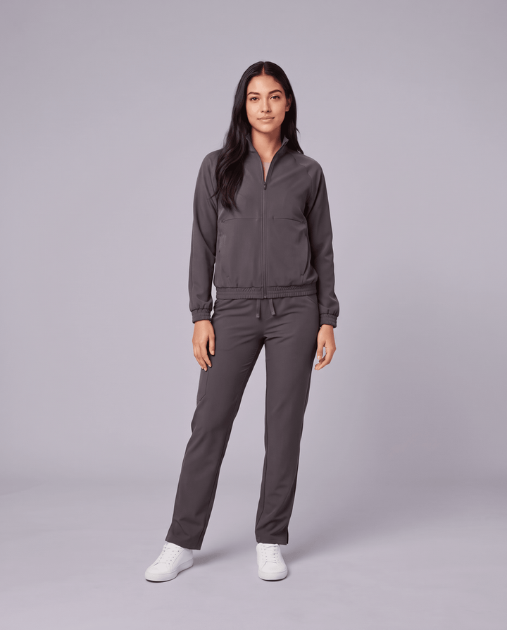 Modern Scrub Jacket Pewter