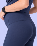 Maternity Scrub Legging Navy