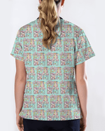 Pastel Medical Tools Medical Scrub Top - Scrubloop