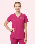 Personalized Favorite Song Name Nurse Top - Scrubloop