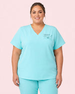 Personalized Favorite Song Name Nurse Top - Scrubloop