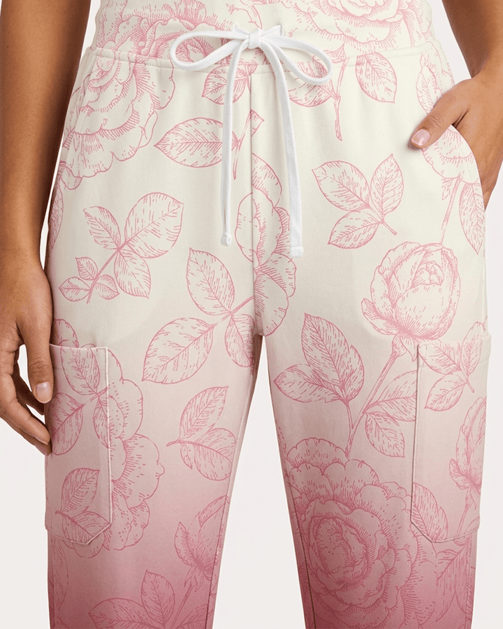 Personalized Job Title And Year Faith Over Fear Nurse Flower Jogger Pant