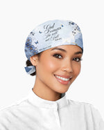 Personalized Job Title And Year God Is Within Her She Will Not Fall Nurse Flower Cap - Scrubloop